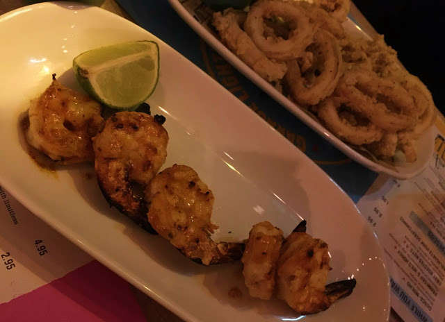 Spicy Prawns  Cabana Brixton restaurant review