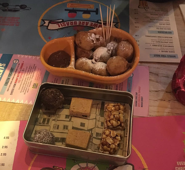 Brazilian candy box dessert Cabana Brixton restaurant review