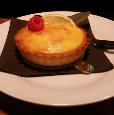 Lemon tart desserts at Pasta Remoli - review