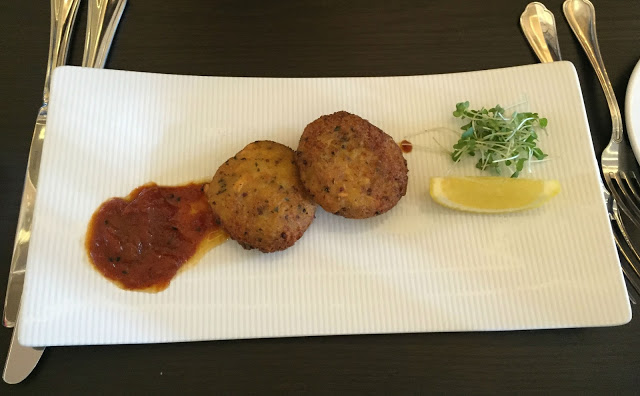 Fish cakes at Zaika Kensington - restaurant review