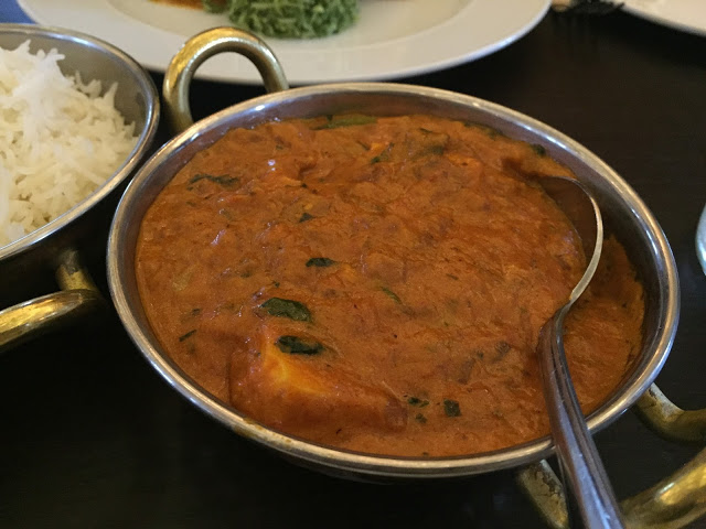 Paneer tikka masala at Zaika Kensington - restaurant review