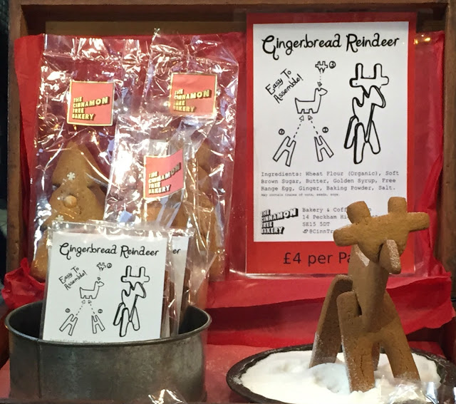Gingerbread Reindeer at Borough Market Christmas