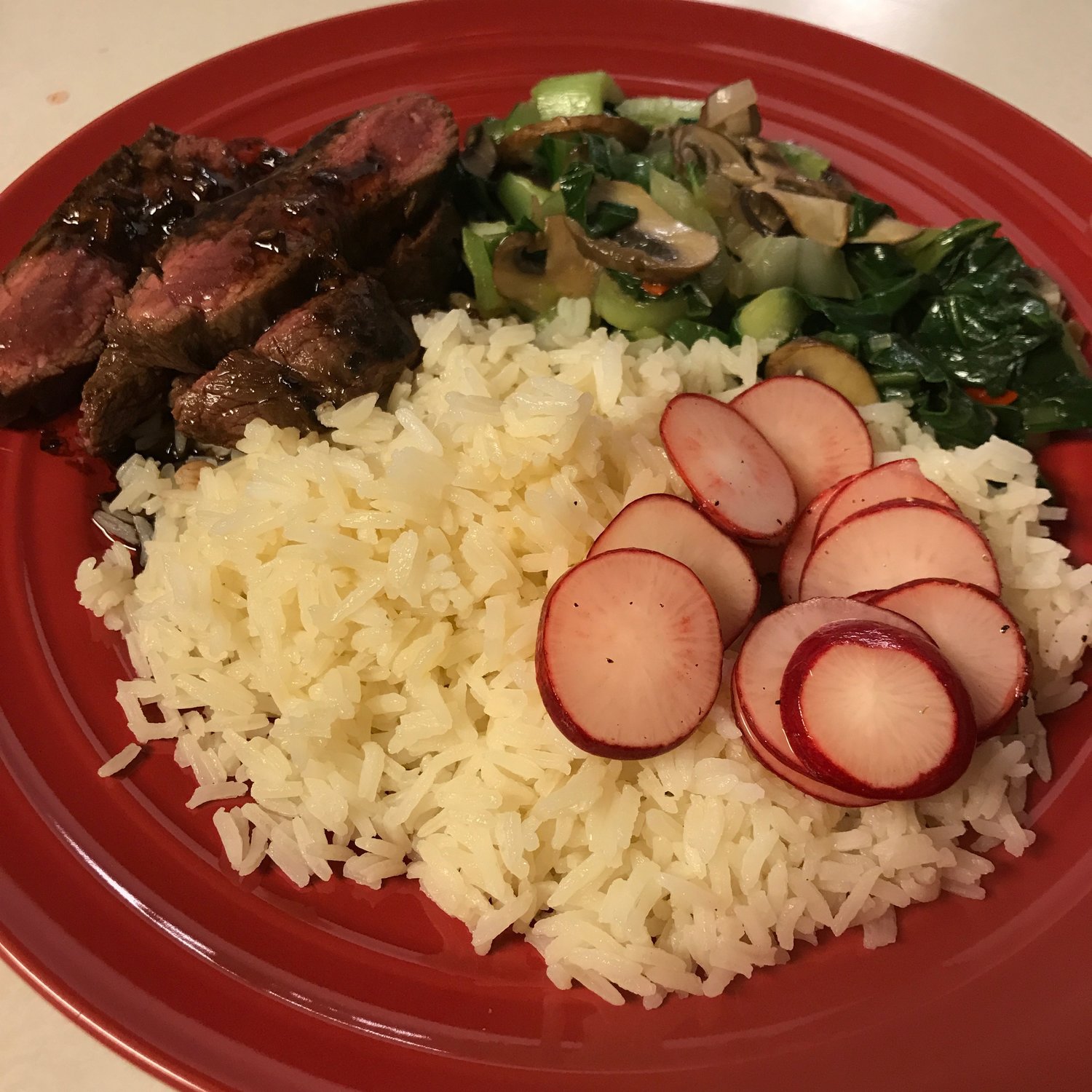  Ginger-Marinated Grassfed Steaks from Blue Apron 