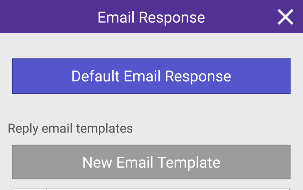email template example cPro app