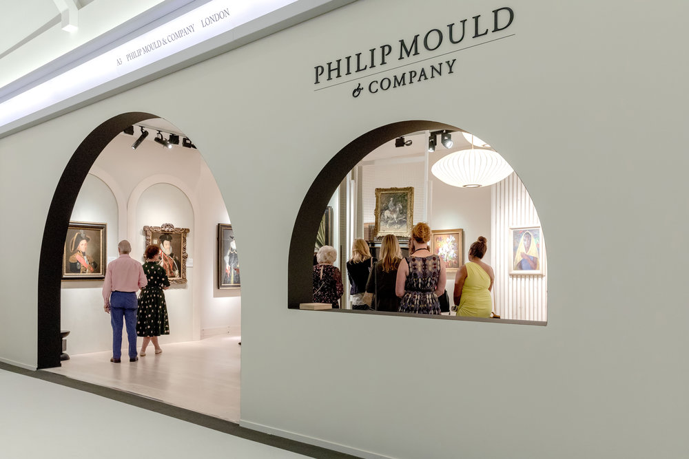 Inside the Philip Mould & Company building