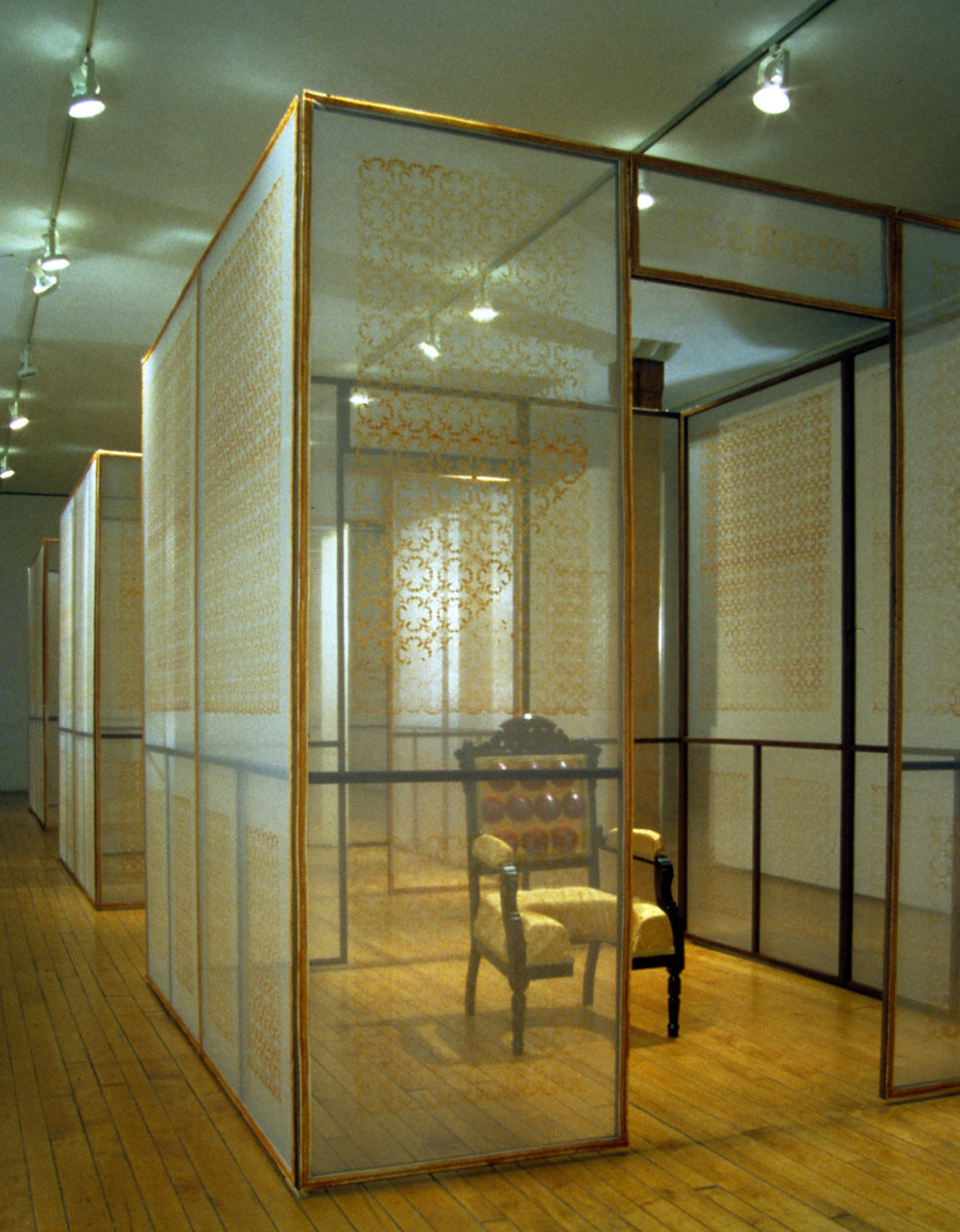  Cristin Millett, Transparency of Knowledge (Levret Version) , multimedia installation, 2002 