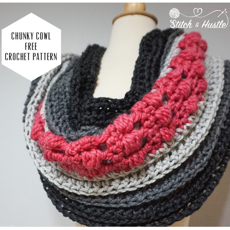 Chunky scarf knit pattern free