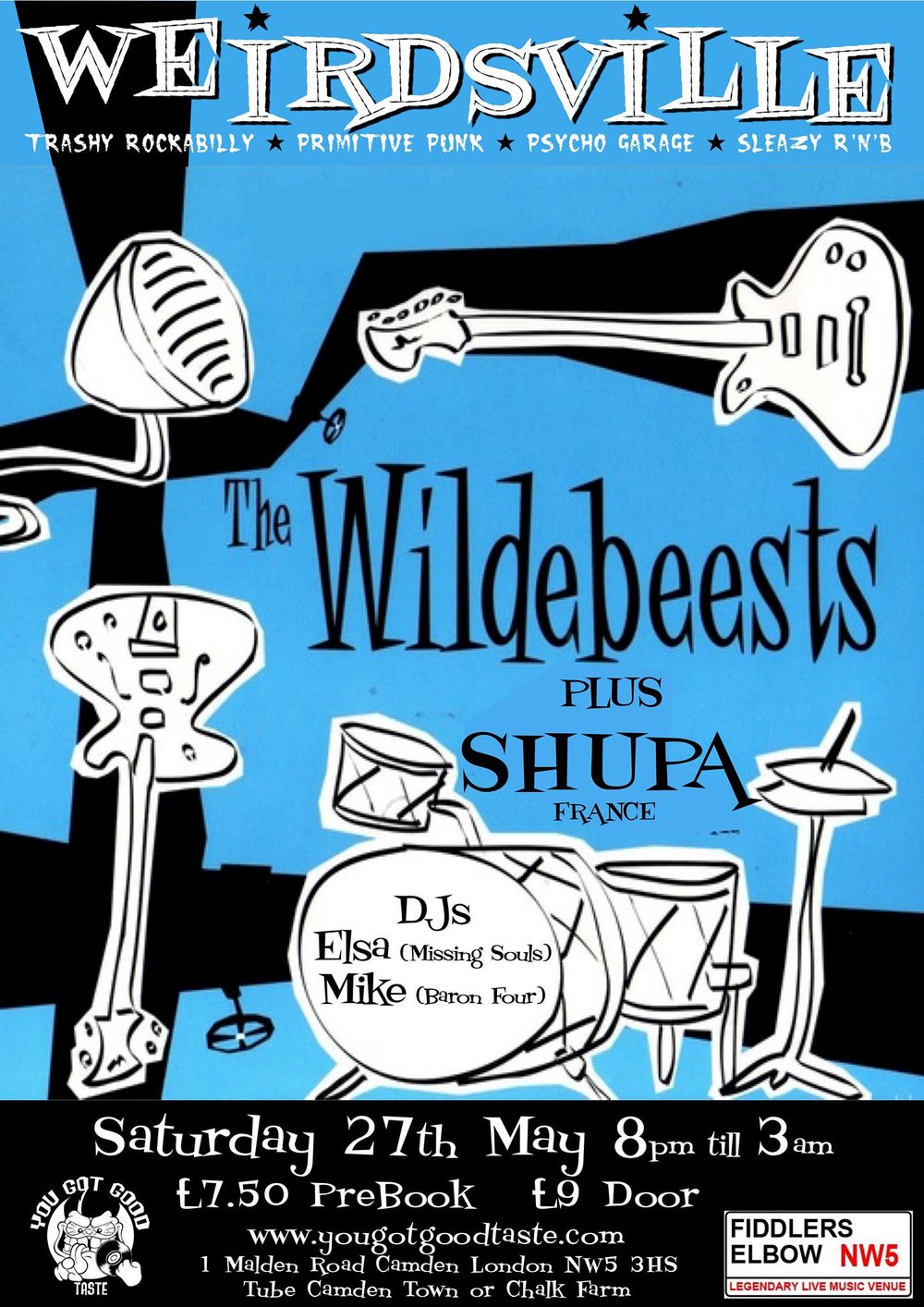 Image result for The Wildebeests band
