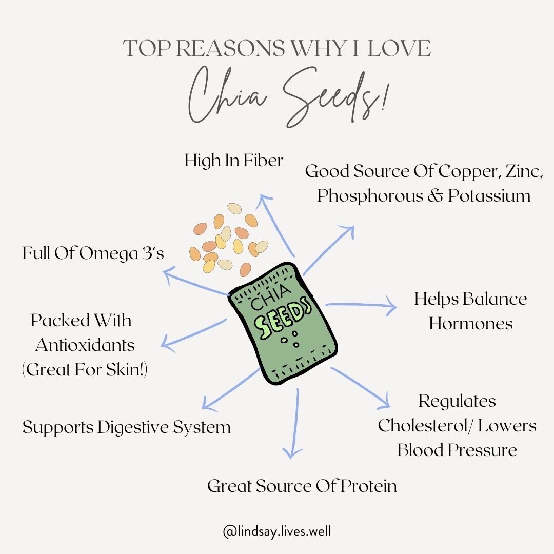 Benefits Of Chia Seeds and Why I Love Them! — Lindsay Lives Well