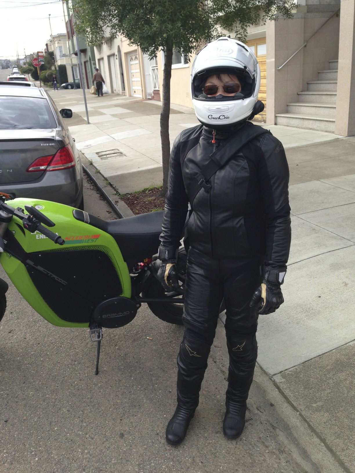 超格安価格 Times-kAlpinestars Women's Vika v2 Leather Street Motorcycle Pant ...