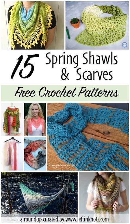 Crochet Shawl Wrap Pattern PDF Chart and Diagram Lace Summer Scarf Written Tutorial Spring Granny Square Round Motif Multicolor Stole