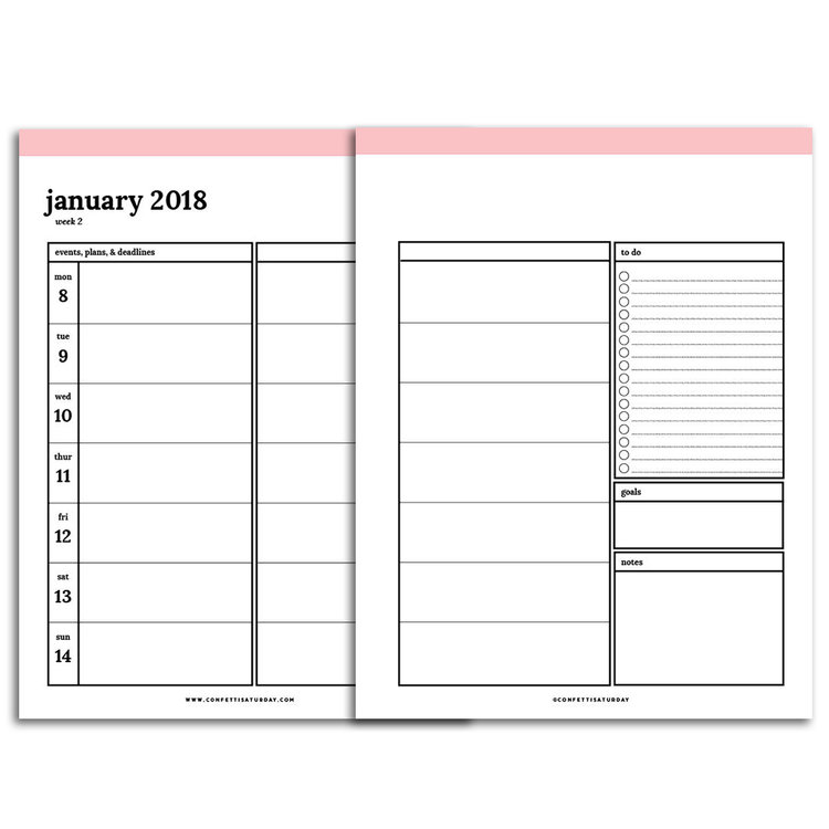 2018 weekly planner classic cover 3col Mon mil pink SQ.jpg