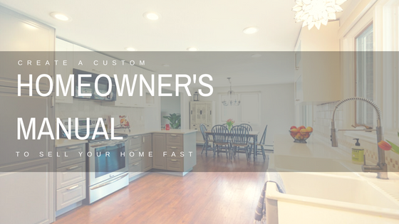 Homeowners manual created for open houses
