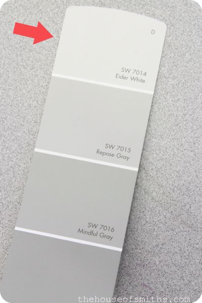 I used these three colors throughout my entire house in Denver. I added some bolder colors in the bathrooms.