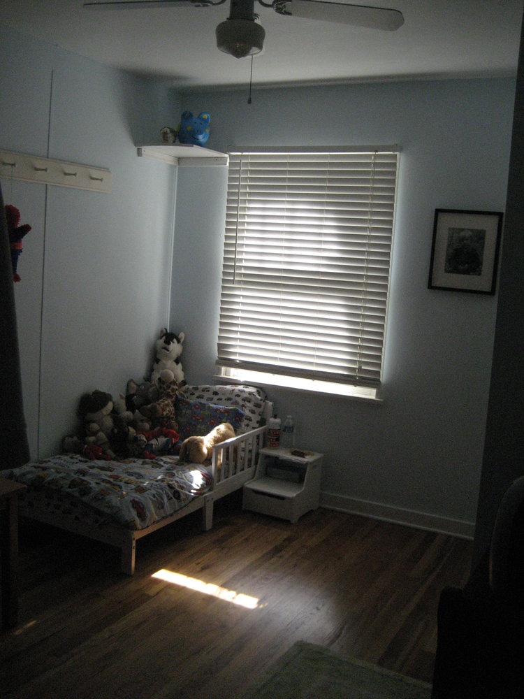 Before image of the nursery at Flip 1