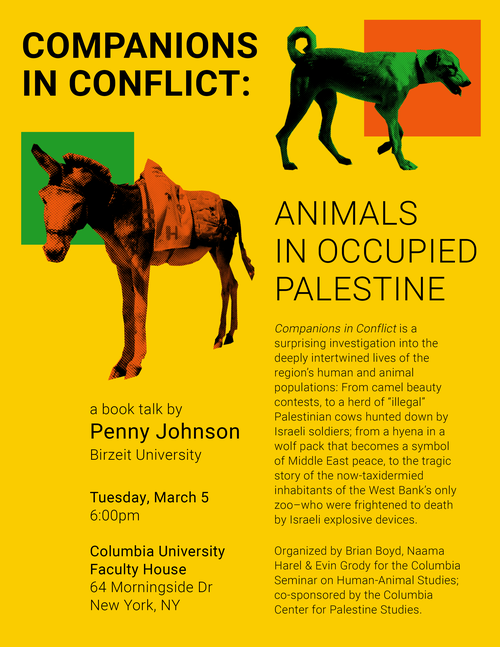 Companions In Conflict: Animals in Occupied Palestine