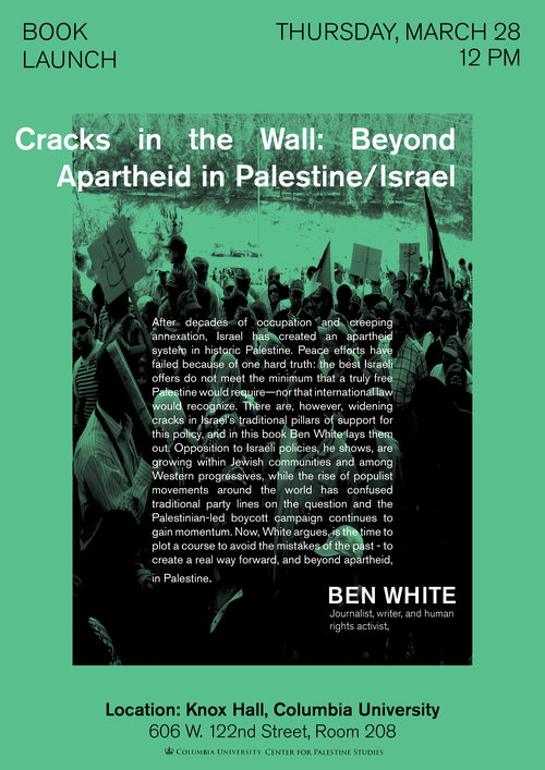 Cracks In The Wall: Beyond Apartheid Palestine/Israel