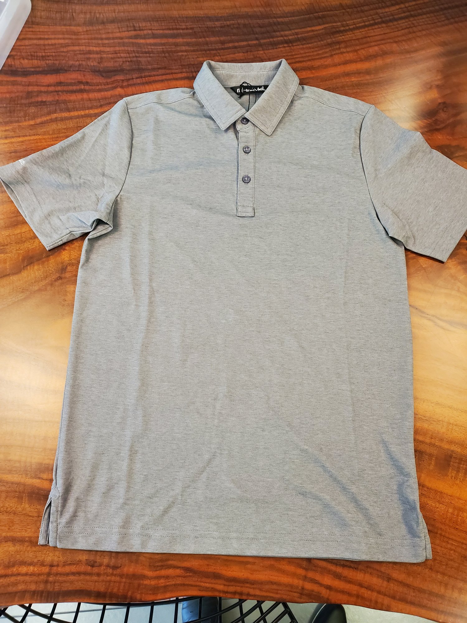 Men's Travis Mathew Oceanside Polo - Quiet Shade Grey — Timber Products ...