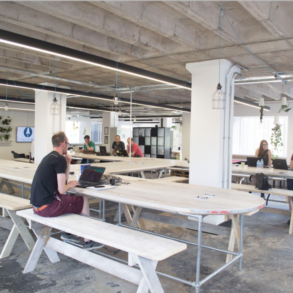  WORKSPACE As a member, you will have access to our Liverpool space with several fantastic perks, a fixed desk area and, of course, our friendly community of coworkers 