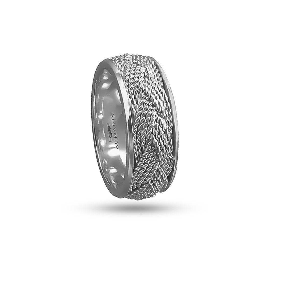 Wide Turks Head Ring Sterling Silver - Ocean Inspired Wedding Rings