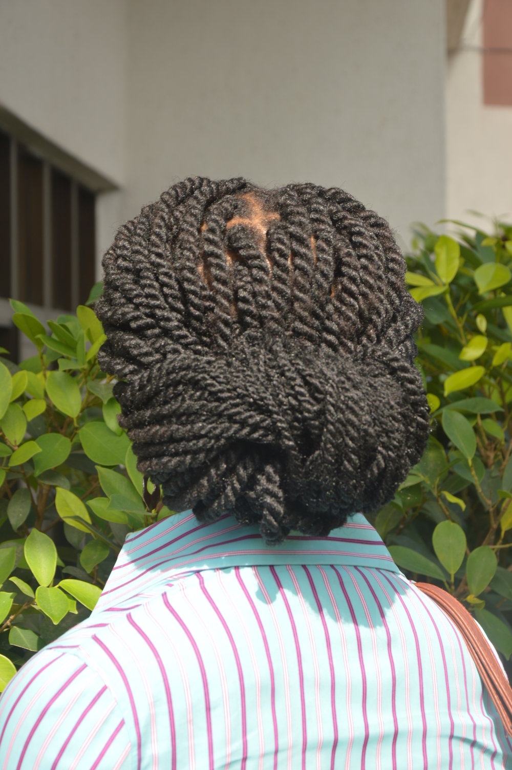 12. Naturals in the City Lagos, Kinky twists updo.JPG