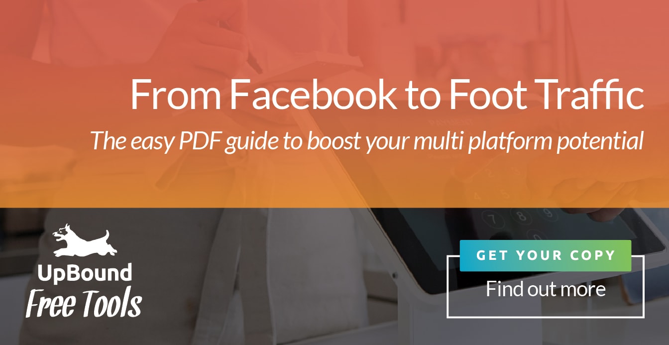 Get your copy now of 'From Facebook to Foot Traffic | UpBound Website Design & Small Business Marketing'