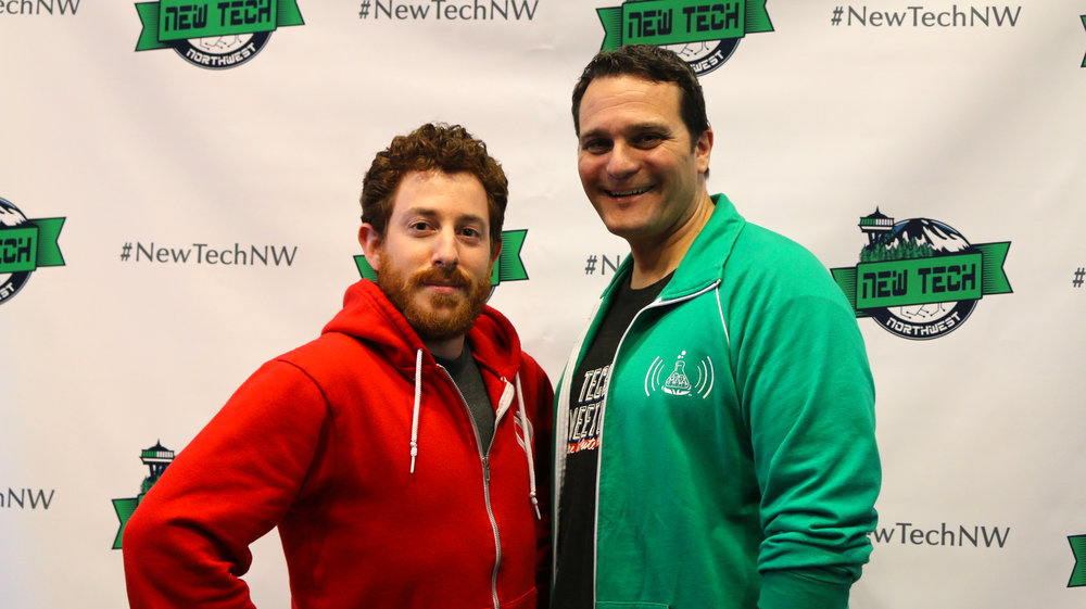 Red Russak (L) and Brett Greene (R) co-founded New Tech Seattle and are startup ecosystem builders in the greater Seattle region.