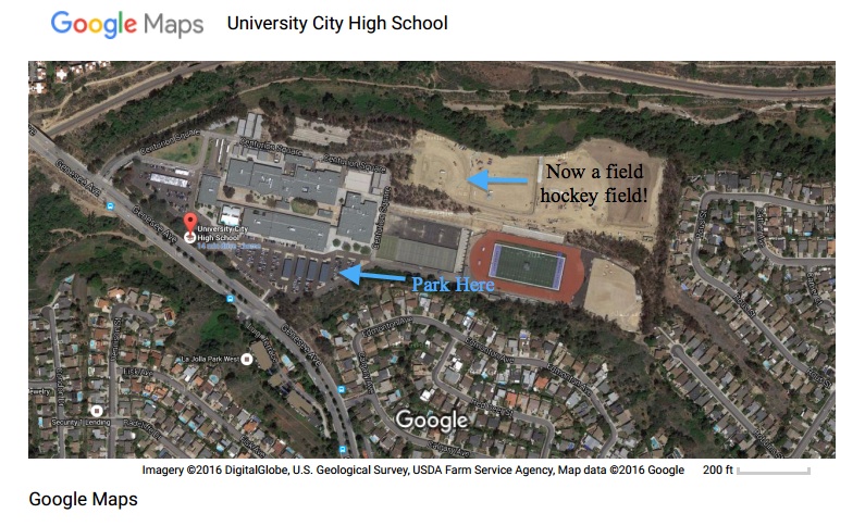 UCHS Field Map 
