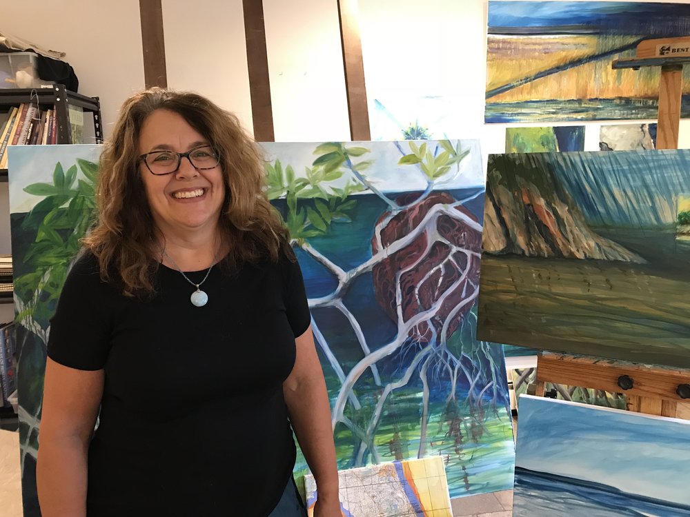  Maris Gilbert is an artist advocating for water quality improvements to the water she loves.&nbsp;See her Lake Pepin artwork at two upcoming exhibits this fall: Utopian Lake Pepin at Red Wing Arts and "Beauty in Peril" associated with Art to Change the World in Minneapolis, MN. 