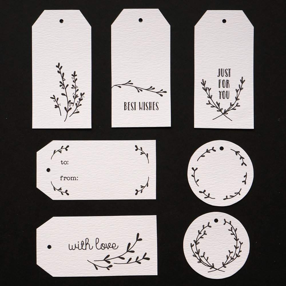 Free printable Christmas gift tags — Gooseberry Moon
