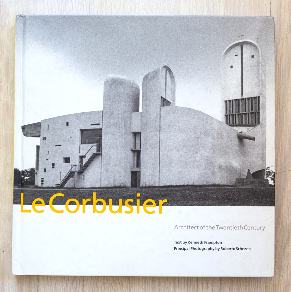   Le Corbusier: Architect of the Century  by Kenneth Frampton and Roberto Schezen. Acquisition Editor, Diana Murphy. Edited by Richard Olsen. Judy Hudson, Graphic Design. Alyn Evans, Production Manager. Harry N. Abrams, Inc., Publishers. 
