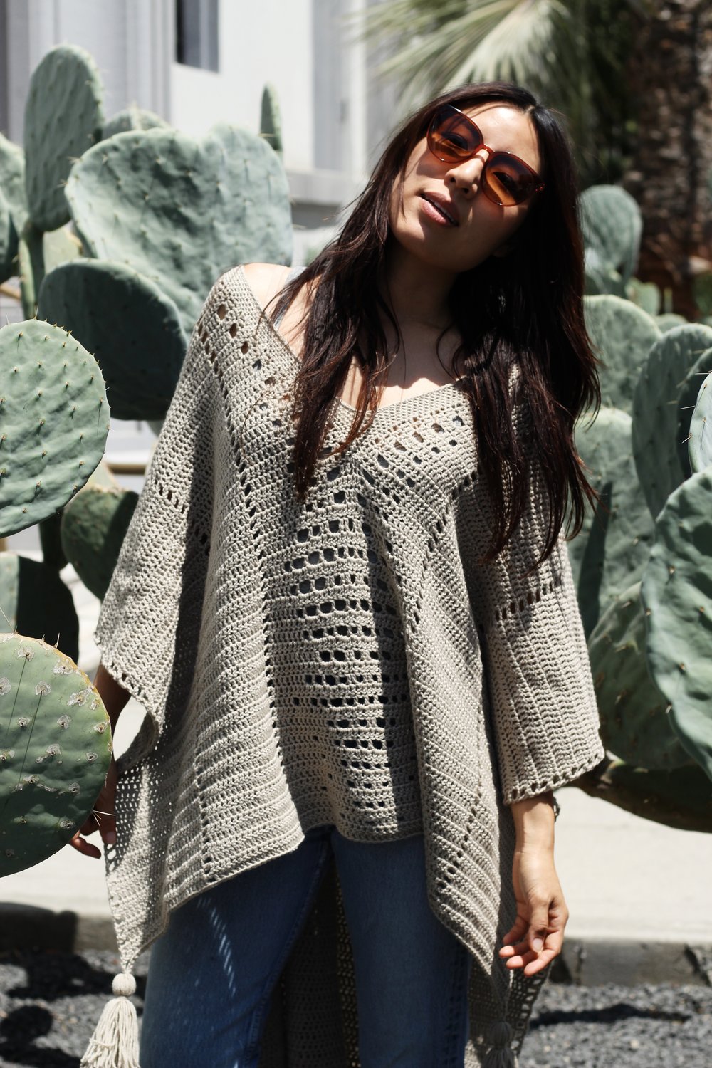 Cross Country Poncho by Two of Wands