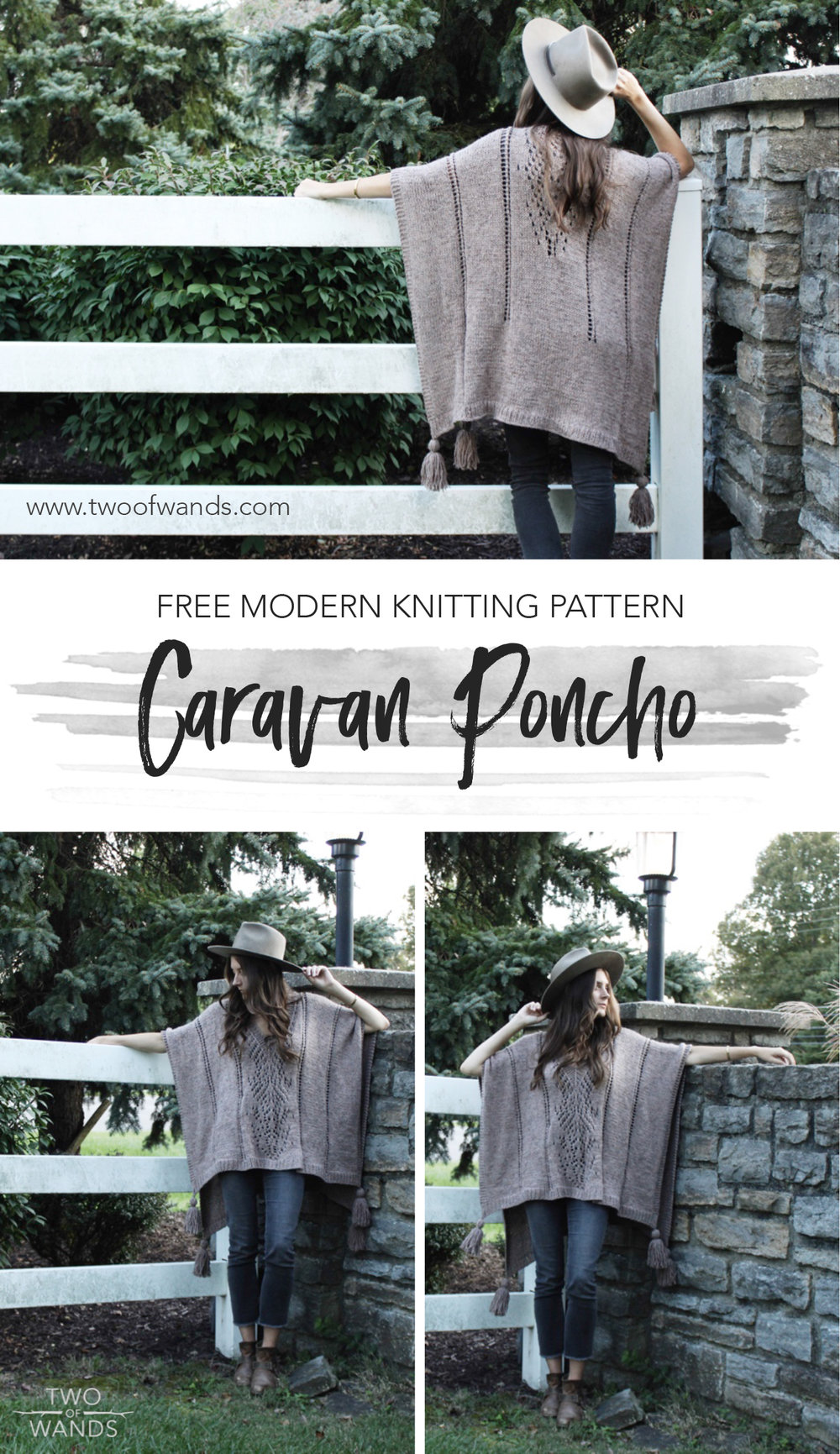 Caravan Poncho Pattern by Two of Wands