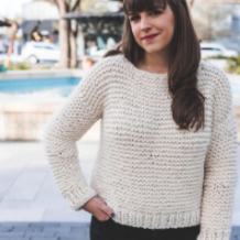  Simple Knit Sweater by Sewrella 