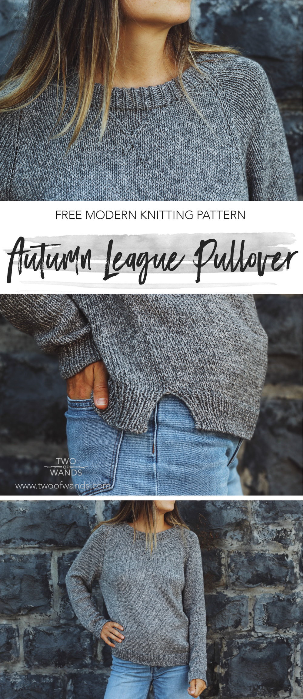 Autumn League Pullover pattern by Two of Wands
