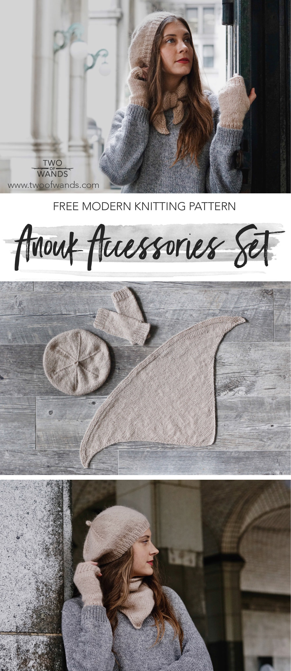 Anouk Accessories Set pattern by Two of Wands