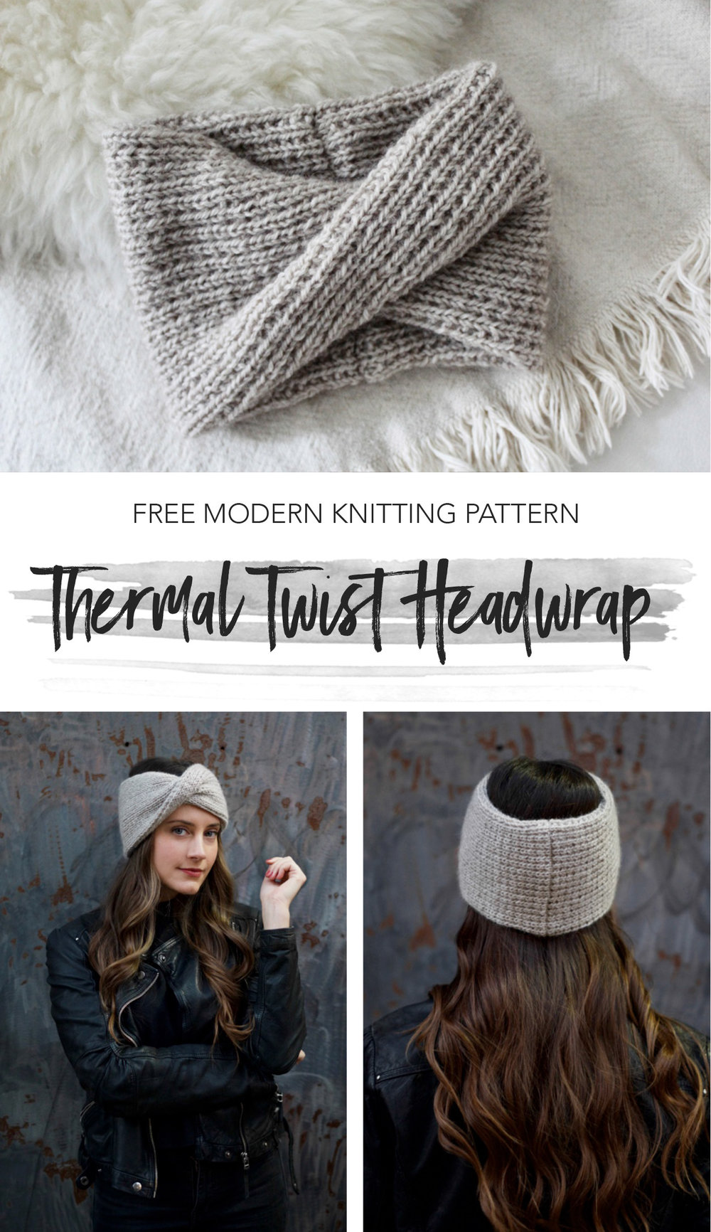 Thermal Twist Headwrap pattern by Two of Wands