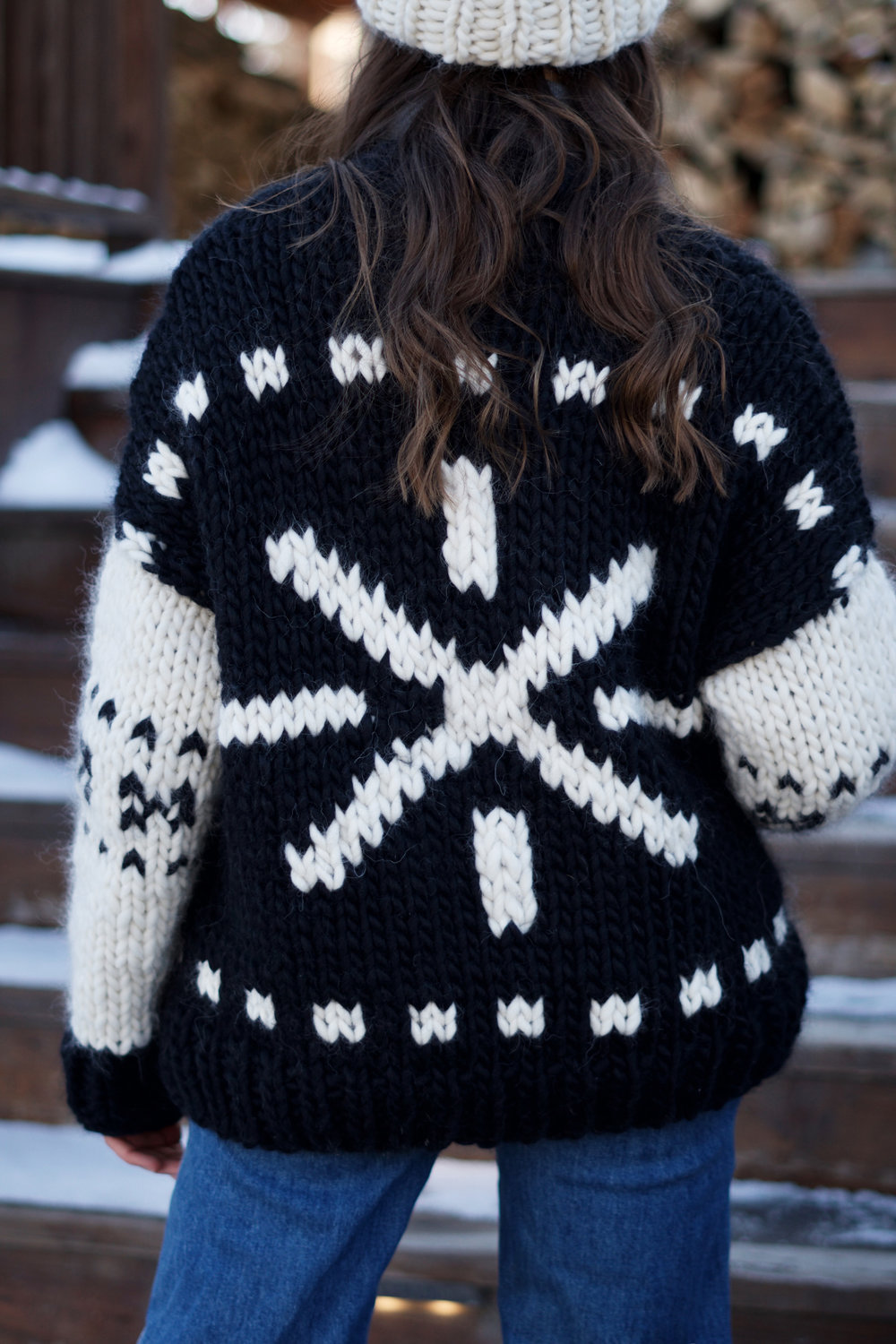 Avalanche Sweater Coat pattern by Two of Wands
