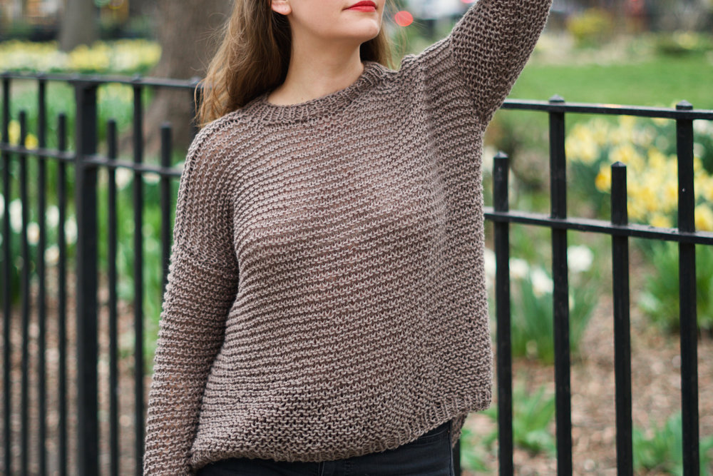 Spring Breeze Sweater pattern by Two of Wands