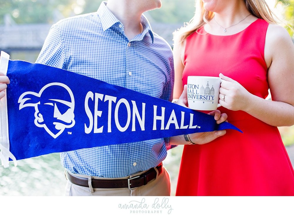 Seaton Hall Banner and Mug 