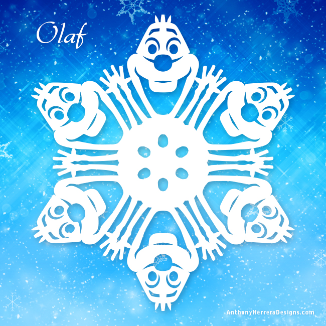 Frozen Snowflakes Anthony Herrera Designs
