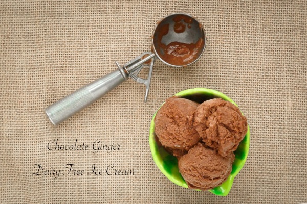 Chocolate Ginger Ice Cream