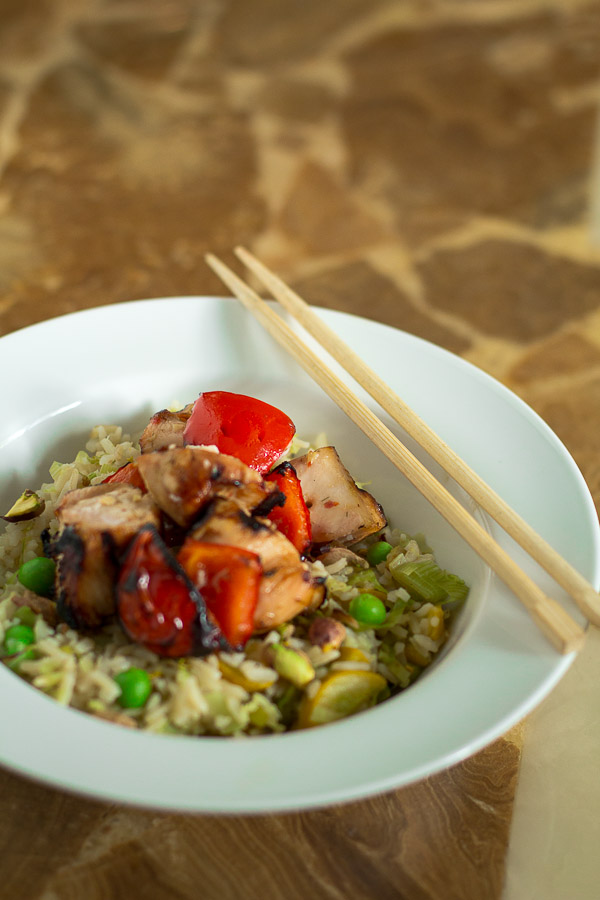 Thai-Style Chicken Rice Bowl