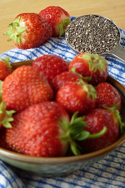 Strawberries and Chia Seeds
