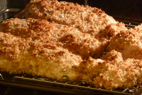 Crispy Baked Chicken — Edible Sound Bites