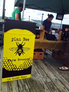 Evan and Emily Watson of Plan Bee Farm Brewery