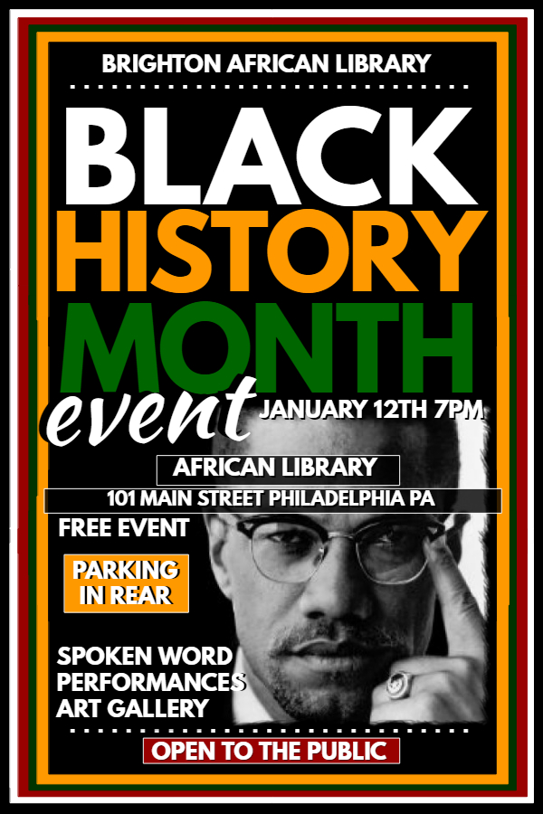 New Poster Templates For Black History Month! Design Studio