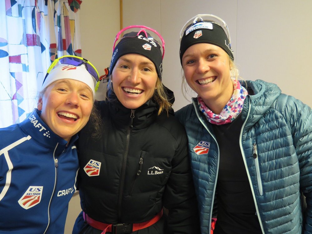 A smiley crew after finishing that race! (Lilly Caldwell photo)