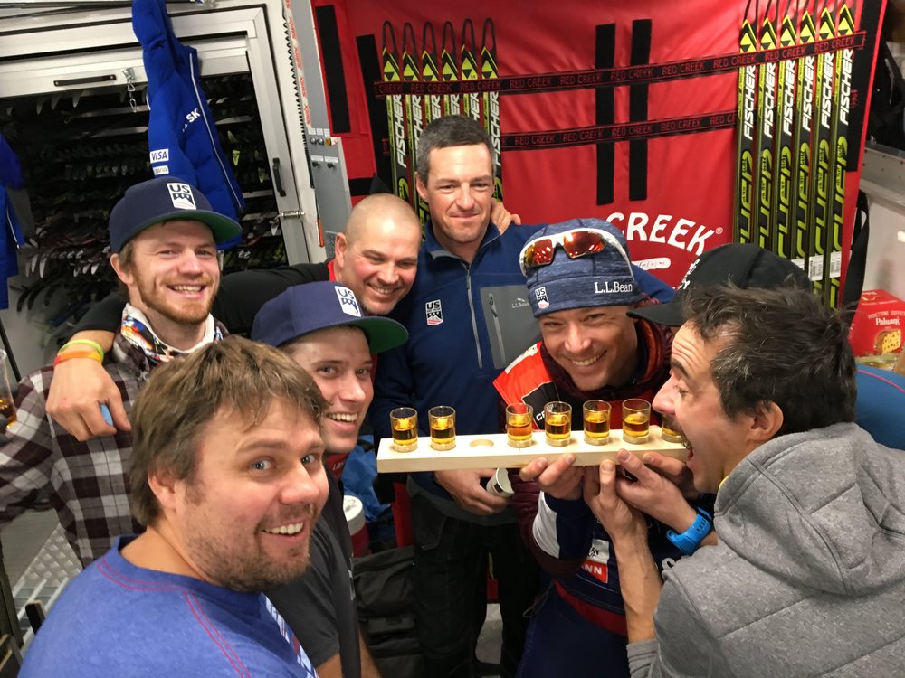  Sometimes I wish we could bring our wax technicians up on the podium with us... but then it would get pretty busy, because these boys work as a team! They deserve at least 50% of the credit, because we wouldn't be able to do it without them. Even if they don't step up on the podium, they still celebrate podiums, and never take for granted a day they manage to out wax the rest of the world.&nbsp;&nbsp; 