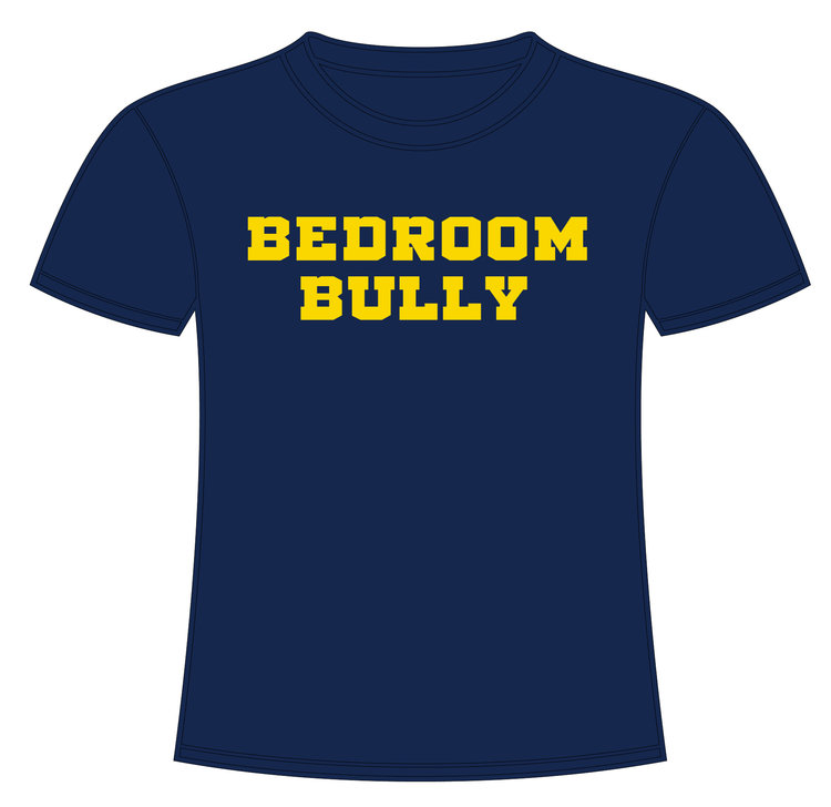 bedroom bully - navy blue - lenny shirt — delray misfits gear